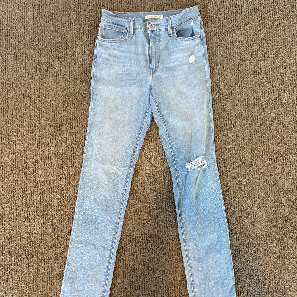 Levi's - 725 High Rise Straight Jeans, Size 29